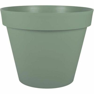 EDA PLASTIQUE - Toscane ronde bloempot - Ø 60 x H47 cm - 76 L - Lauriergroen