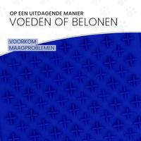 Eat Slow Live Longer Lick Mat Cross Blauw - thumbnail