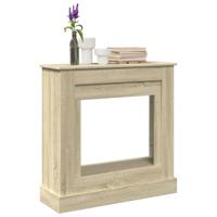 Haardombouw 90x30x90 cm bewerkt hout sonoma eikenkleurig - thumbnail