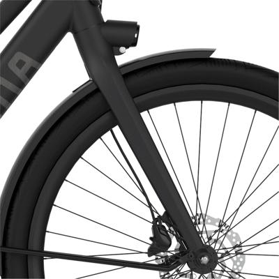 Cortina voorvork e-lett graphite black matt