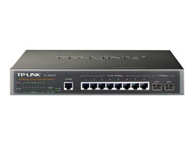 TP-LINK TL-SG3210 Managed L2 Gigabit Ethernet (10/100/1000) Power over Ethernet (PoE) Zwart