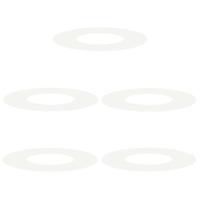 VidaXL Geschikt voor platte boomringen 5 pcs wit ø30 / 60 cm staal - thumbnail