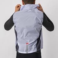 Castelli Squadra stretch mouwloos vest zilvergrijs heren L - thumbnail