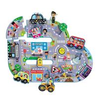 Kinderpuzzel Reig Busy City 11 Onderdelen - thumbnail