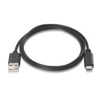 AISENS A107 – 0052 – kabel USB 2.0 voor snel opladen (tot 3 A) zwart - thumbnail