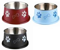 TRIXIE LANGOORBAK RVS / KUNSTSTOF ASSORTI 19X19 CM 900 ML 4 ST - thumbnail