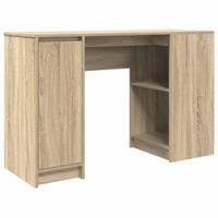 Bureau 120x42x76 cm spaanplaat sonoma eikenkleurig - thumbnail