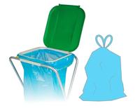 50 Vuilniszakken 120L met trekband - thumbnail