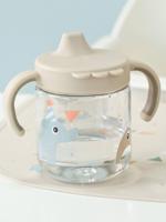 Tasse met tuit en 2 handvatten zandbeige - thumbnail