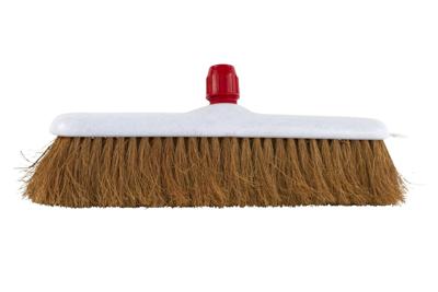 Zaalveger kunststof kokos 30 cm