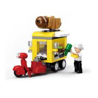 Sluban M38-B0565 Town Dining Car - thumbnail