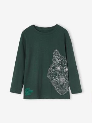 Jongensshirt met grappig dierenmotief dennen