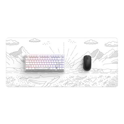 Dark Project ALU81A Terra Nostra Mechanisch gaming-toetsenbord, ISO Multi | Hot-Swap | G3MS Moonstone Gevette Schakelaar | Ingevette stabilisatoren | Flex Gasket Mount | Aluminium | 75% | RGB