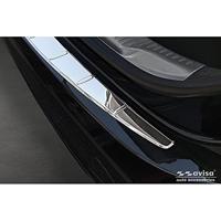 Chroom RVS Bumper beschermer passend voor Mercedes S-Klasse (W223) 2020- 'Ribs' AV238044 - thumbnail