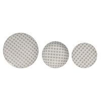 Serviesset Home ESPRIT Beige Porselein Modern 18 Onderdelen - thumbnail