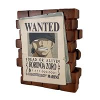 One Piece Coin Bank Zoro Wanted - thumbnail