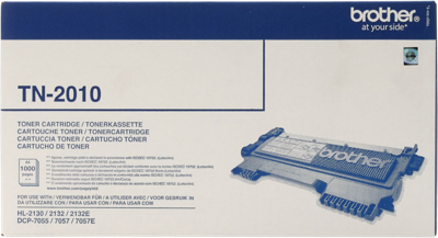Brother toner, 1.000 pagina's, OEM TN-2010, zwart