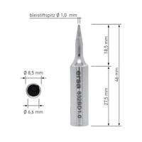 Ersa Soldeertip | potloodtip | breedte 1 mm | 0832 BD/SB | 2 stuks - 0832BD/SB 0832BD/SB - thumbnail