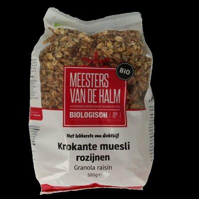 De Halm Muesli Krokant Met Rozijnen