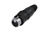 Rean AV RCX3F-Z-000-1 XLR-connector Bus, recht Aantal polen: 3 1 stuk(s) - thumbnail