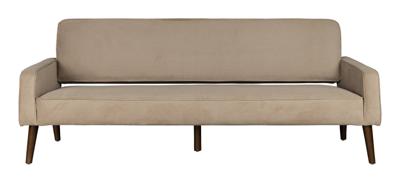 Dutchbone 3-zits Bank 'Preston' Rib, kleur Beige