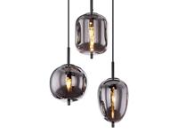 Globo Design hanglampBlacky zwart - 15345-6 - thumbnail
