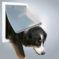 TRIXIE 2-WEG HONDENLUIK WIT M-XL 39 X 45 CM - thumbnail