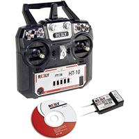 Reely HT-10 RC handzender 2,4 GHz Aantal kanalen: 10 Incl. ontvanger - thumbnail
