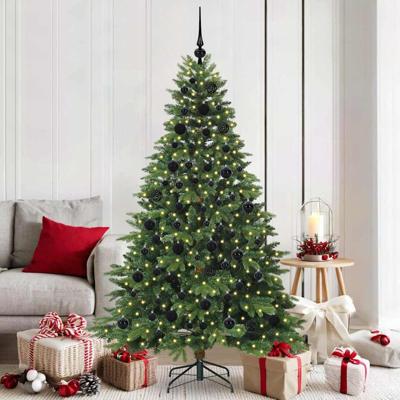 Kunstkerstboom met 300 LED met standaard Groen 180 cm PE en PVC