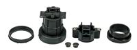 Lamphouder prikkabel 20 stuks zwart E27 IP44 fitting - thumbnail