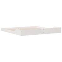 Bedframe Wit 180 x 200 cm Massief grenenhout - thumbnail