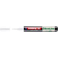 Paintmarker edding 50 eco waterbasis 2-3mm wit | 10 stuks - thumbnail