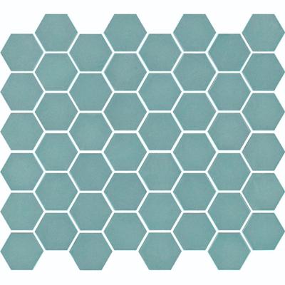 Mozaiek Valencia Hexagon Turquoise 4,3x5,0
