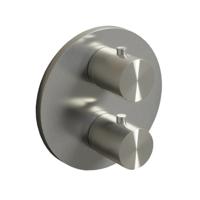 Hotbath Archie Afbouwdeel Inbouw Thermostaat Met 2 wegs RVS 316 AR009EXTIX - thumbnail