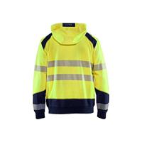 Blåkläder Hooded Sweatshirt High-Vis 35462528 | High-Vis Geel/Marineblauw | Maat 3XL - 7330509609910 - thumbnail
