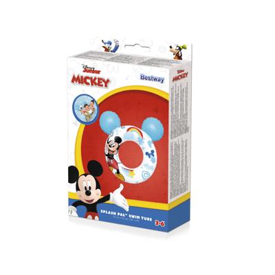 Bestway Disney Mickey Mouse Vlotter Met Oren 74x76 cm +3 tot 6 Jaar Zwembad en Strand 09109 - thumbnail