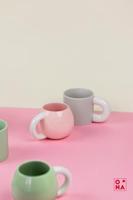 ONA Beker - Koffiemok - Lola - Rond - Groen - 330 ml - thumbnail