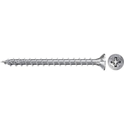 Fischer 670189 Power-Fast II CZF Spaanplaatschroef 4 mm 25 mm Kruiskop Pozidriv Staal Galvanisch verzinkt 100 stuk(s) Fischer 670189 Power-Fast II CZF Spaanplaatschroef 4 mm 25 mm Kruiskop Pozidriv Staal Galvanisch verzinkt 100 stuk(s)