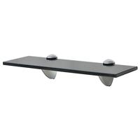 VidaXL Zwevend schap 30x10 cm 8 mm glas - thumbnail