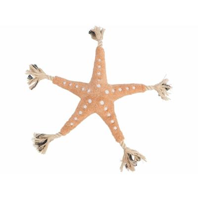 Trixie be nordic zeester jane pluche / touw beige