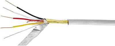 VOKA Kabelwerk JYSTY2X2X08 Telefoonkabel J-Y(ST)Y 2 x 2 x 0.8 mm Kiezel-grijs (RAL 7032) 100 m VOKA Kabelwerk JYSTY2X2X08 Telefoonkabel J-Y(ST)Y 2 x 2 x 0.8 mm Kiezel-grijs (RAL 7032) 100 m