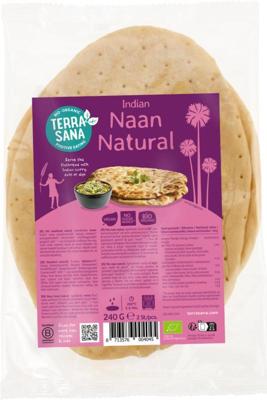 Naan naturel - 2 stuks