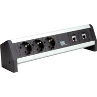 Bachmann BM0010727 Stekkerdoos Zwart, Zilver 1 stuk(s) - thumbnail