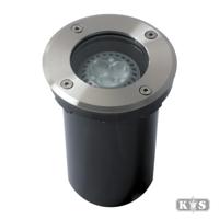 KS Verlichting Zwarte grondspotUnit GU10 - 7351D4 - thumbnail