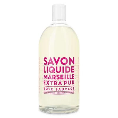 Compagnie de Provence Rose Sauvage Savon Liquide Marseille Extra Pur 1000ml