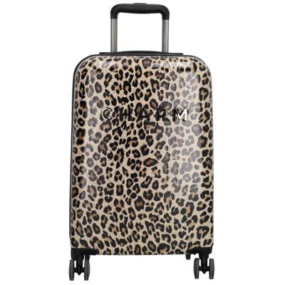 Charm London Travel Trolley S Luipaard