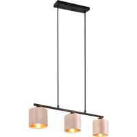 LED Hanglamp Beige - 3-lichts - E14 Fitting - Stijlvol Design - thumbnail