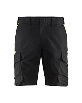 Blåkläder Industrie short met stretch 14461832 | Zwart/High Vis Geel | Maat 60 - 7330509758496 Blåkläder Industrie short met stretch 14461832 | Zwart/High Vis Geel | Maat 60 - 7330509758496