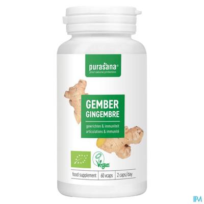 Purasana Biologische Gember Capsules Purasana Biologische Gember Capsules