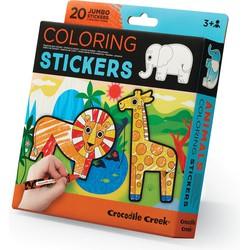 Van Der Doelen Color en create plakken en kleuren crocodile creek